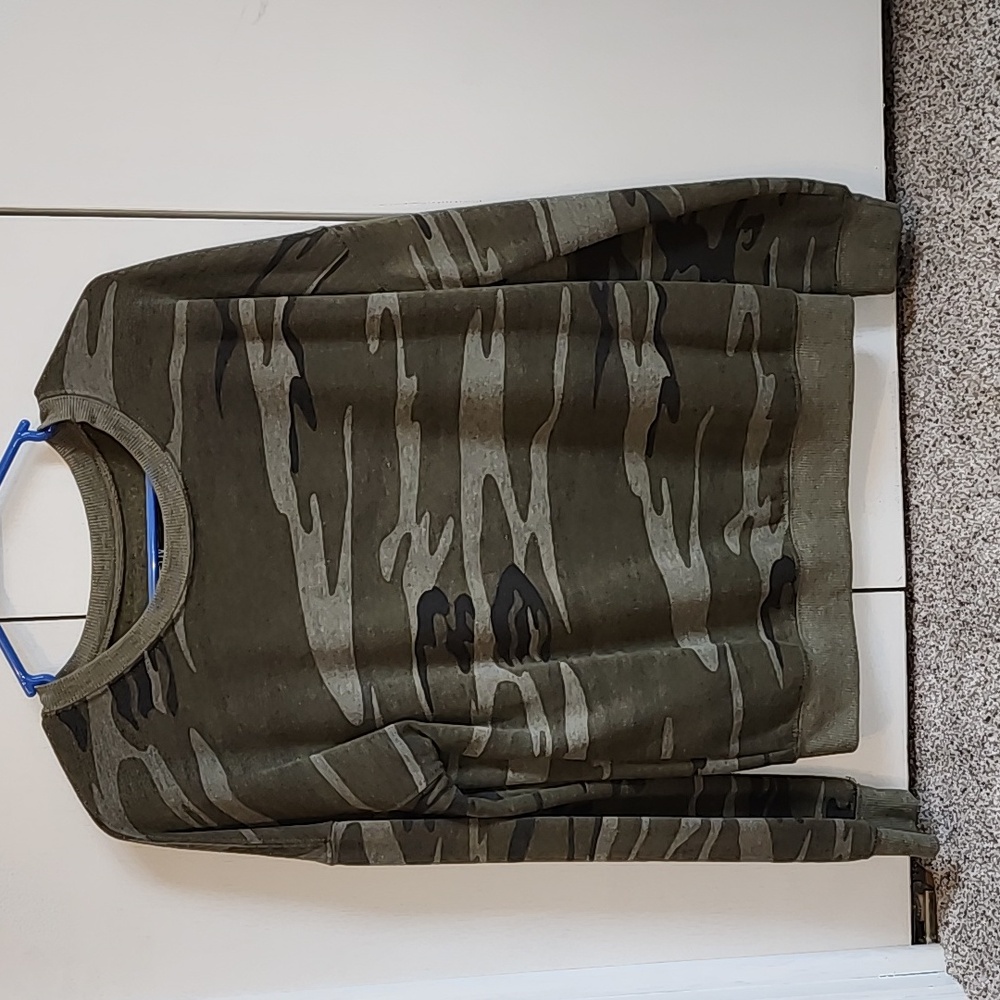 Zoe + Liv Camo Sweatshirt